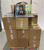 Pallet of Approx 2100 Used Vinyl Records