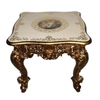 Marquis Gilt End Table