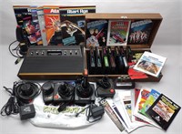 Atari CX2600 Game System w/ Games