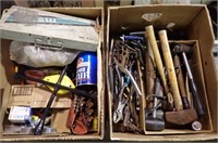 2 LG BOXES ASSTD HAND TOOLS