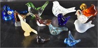 Collection Of Glass Birds