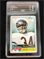 1981 Topps Walter Payton  GMA 7