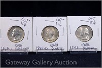 (3) Washington Quarters-