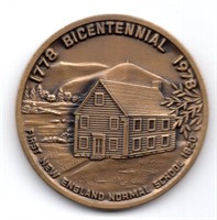 1978 Effingham NH Bicentennial Medal