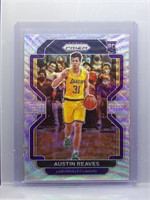 Austin Reeves 2022 Prizm Silver Shimmer Rookie