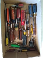 box of screwdrivers