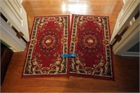 2 small rugs