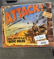 Vintage War game "Attack"
