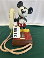 Mickey Mouse Push Button Telephone
