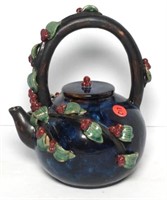 Pottery Teapot with Lid