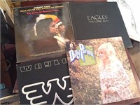 Vintage Albums Including George Jones & Tammy