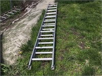 20' Alum extension ladder.