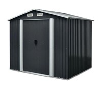 TMG 6'X8' Apex Metal Shed