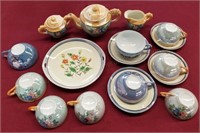 Group of Doll or Childs Dishes, Partial Tea Set, e