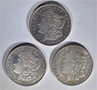 3 - 1921 S MORGAN DOLLARS CIRC