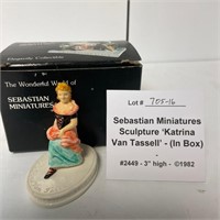 Sebastian Miniatures 'Katrina Van Tassell' w/Box