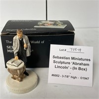 Sebastian Miniatures 'Abraham Lincoln' w/Box