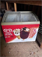 40” x 36” ice cream freezer