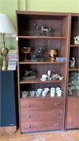 Wooden Wall unit w/ 3 drawers