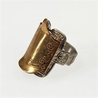 VINTAGE LONE RANGER SADDLE PREMIUM RING