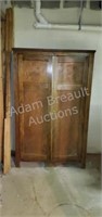 Vintage solid wood armoire 20 x 43.5 x 70