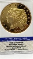 REPLICA 1929 Indian Head Half Eagle Coin