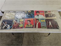 10 Vintage Elvis Presley Vinyl Record Albums