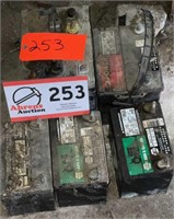 TRACTOR BATTERIES -UNTESTED