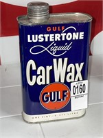1 Pint Gulf Car Wax