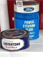Ford Power Steering Fluid & Gulf Car Wax