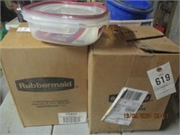 RUBBERMAID CONTAINERS