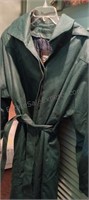 Ladies London Fog Trench Coat Size 16.5