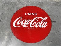 Original Screen Print Coca Cola Sign - 910mm
