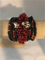Handmade Memory Wire Bracelet from Kenya