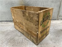 LAUREL KEROSENE Wooden Crate