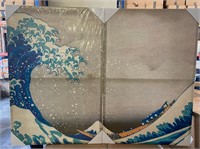 Wave Canvas Art, 2 piece set