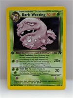 1999 Pokemon 1st Ed Dark Weezing Holo #14