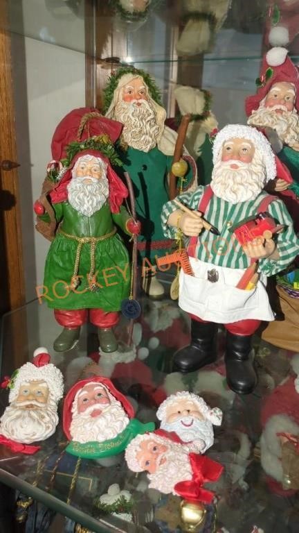 Clothtique Santa FIgures