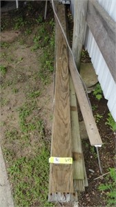 (12) Pieces of Wood -longest Board 12'