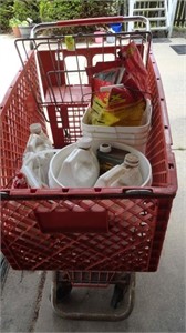 Oil Concentrate / Home Defense in Grocery Cart