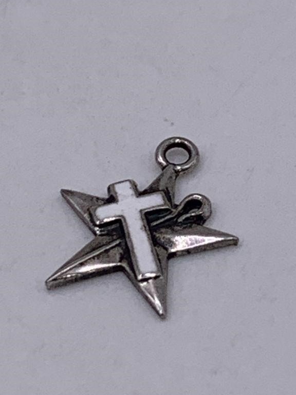 STERLING SILVER RELIGIOUS PENDANT/CHARM