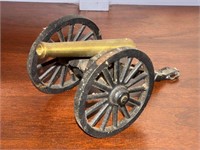 Miniature Brass & Cast Iron Cannon