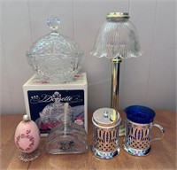 Brass Candle Lamp Lot