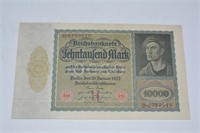 1922 Reichs Bank Note