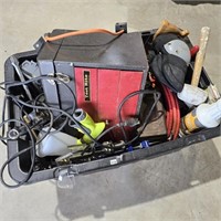 Tote Full of Hand Tools, Electric Tools