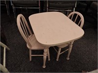 Children's Wood Table & Chair Set