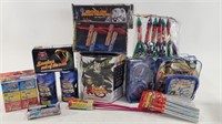 Assortment of Sparklers,  Smokers, & Fireworks