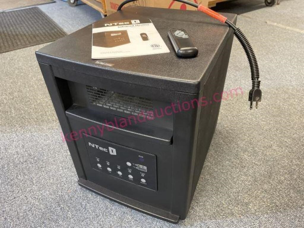2020 NTec Infrared heater w/ remote $90 retail