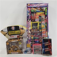 Assortment of Smokers, Firecrackers, & Fireworks