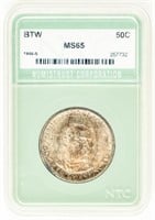 Coin 1946-S BT Washington Half Dollar-NTC-MS65